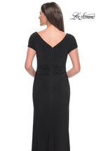 La Femme Evening Dress 31773 - Black