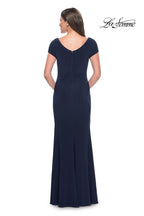 La Femme Evening Dress 31773 - Navy