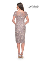 La Femme Evening Dress 31775 - Dusty Mauve