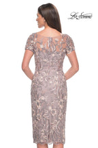 La Femme Evening Dress 31775 - Dusty Mauve