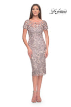 La Femme Evening Dress 31775 - Dusty Mauve