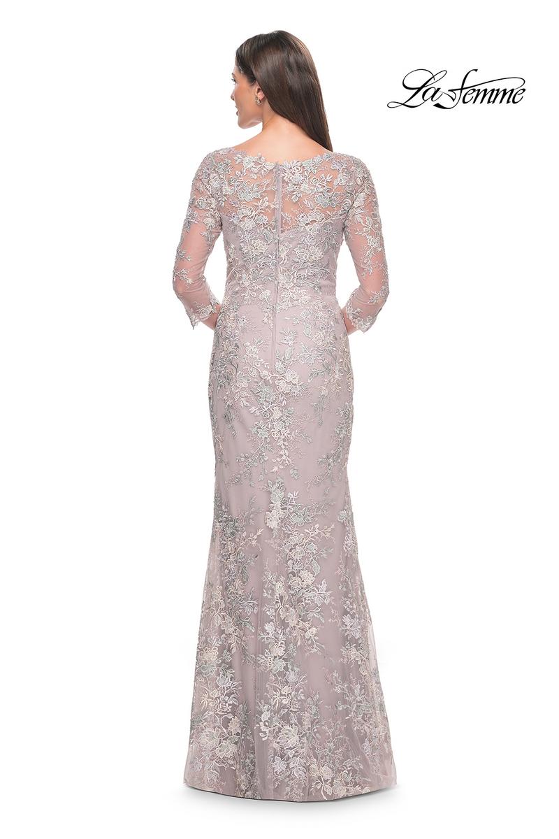 La Femme Evening Dress 31804 - Mauve