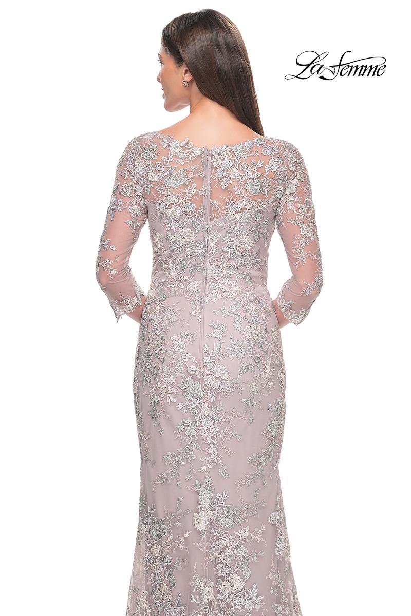 La Femme Evening Dress 31804 - Mauve