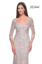La Femme Evening Dress 31804 - Mauve