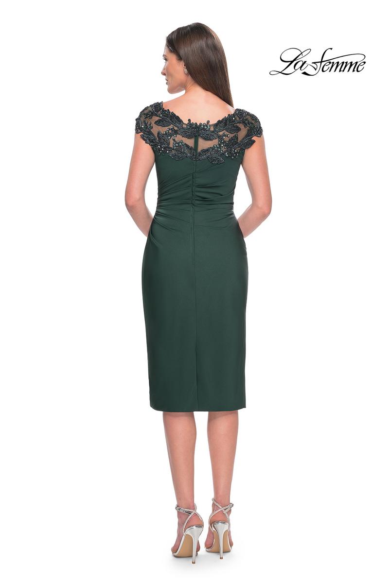 La Femme Evening Dress 31839 - Emerald