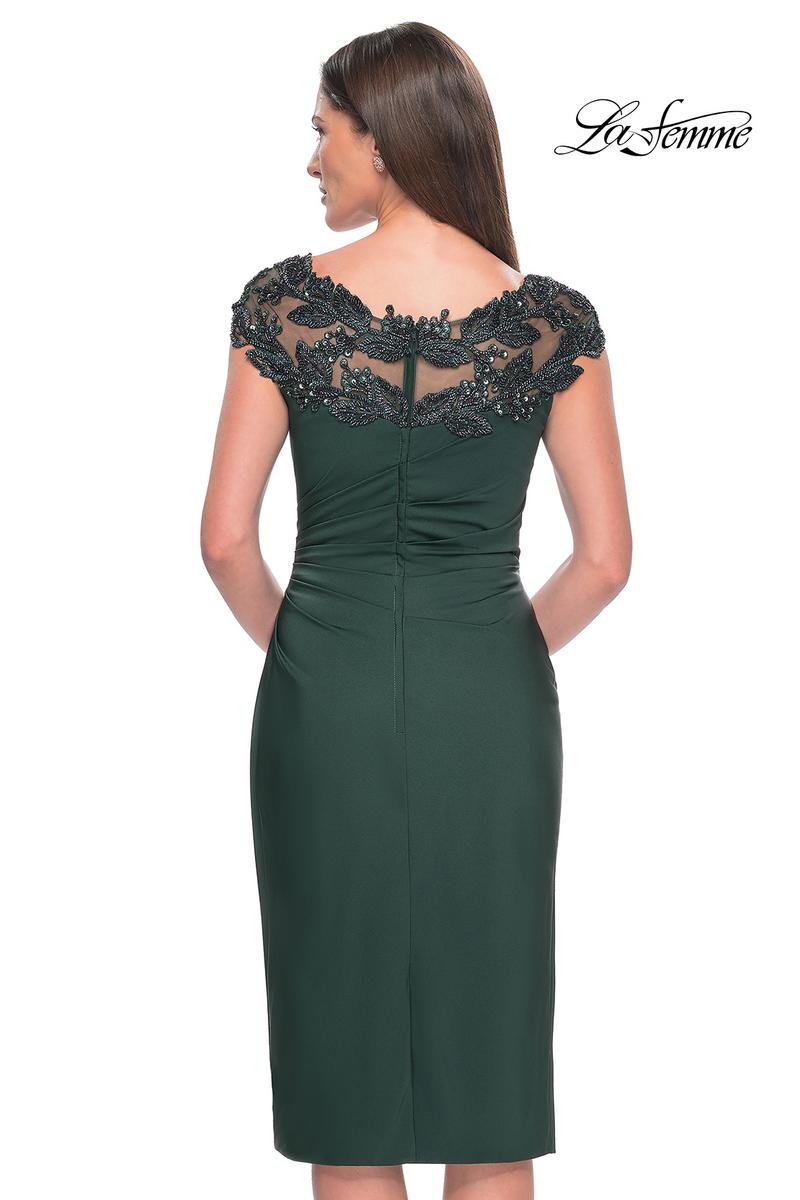 La Femme Evening Dress 31839 - Emerald