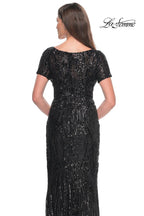 La Femme Evening Dress 31852 - Black