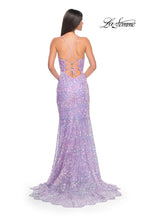 La Femme Dress 31865 - LIGHT PERIWINKLE
