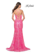 La Femme Dress 31865 - NEON PINK