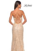 La Femme Dress 31865 - NUDE