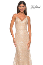 La Femme Dress 31865 - NUDE
