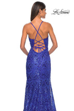 La Femme Dress 31865 - ROYAL BLUE