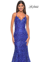 La Femme Dress 31865 - ROYAL BLUE