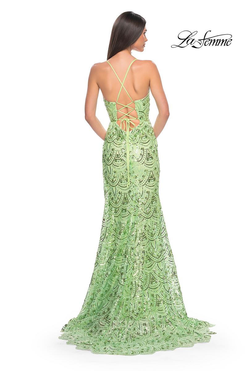 La Femme Dress 31865 - SAGE