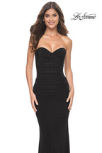 La Femme Dress 31899 - BLACK