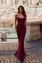 La Femme Dress 31899 - DARK BERRY