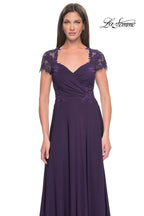 La Femme Evening 31906 - Eggplant