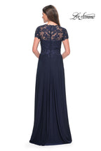 La Femme Evening Dress 31906 - Navy