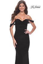 La Femme Dress 31914 - BLACK