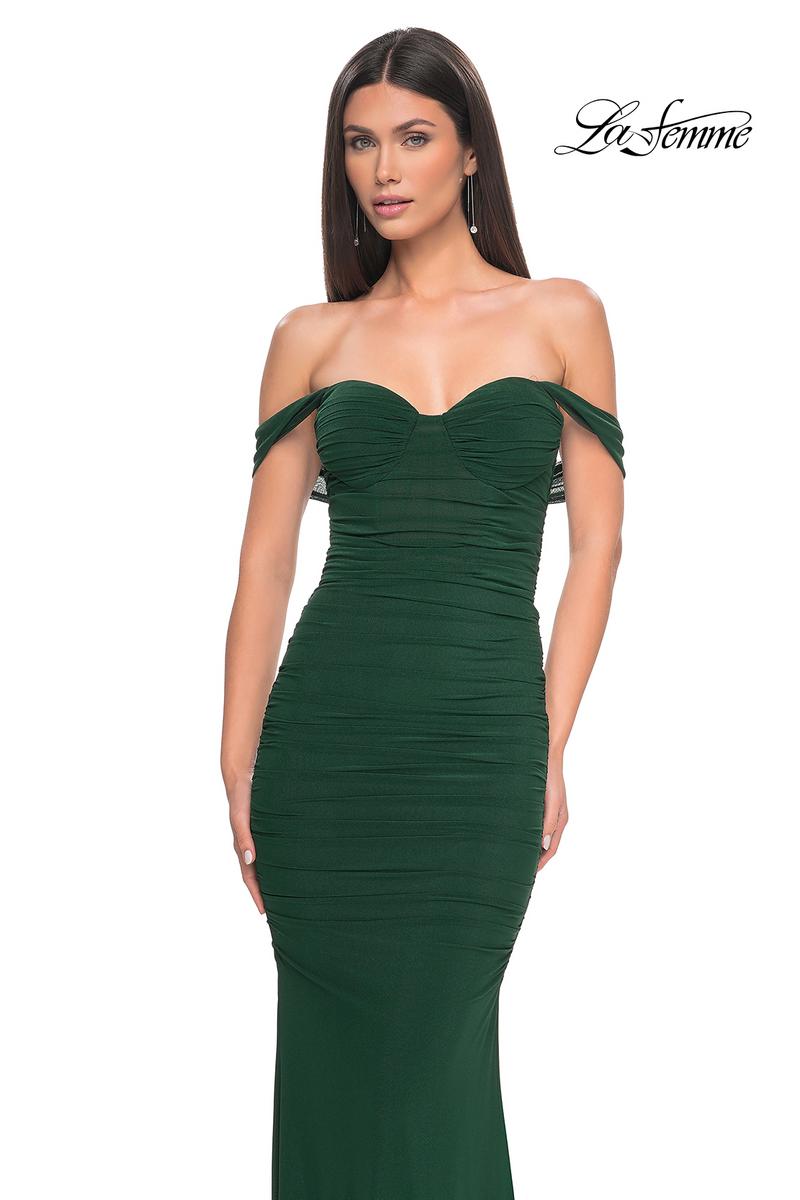 La Femme Dress 31914 - BLACK
