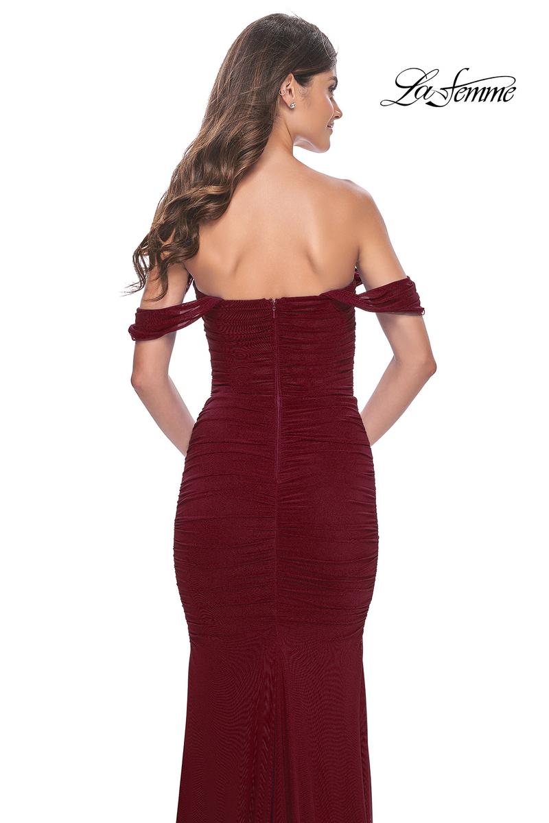 La Femme Dress 31914 - WINE