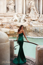 La Femme Dress 31915 - EMERALD