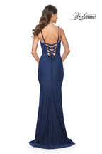 La Femme Dress 31919 - NAVY