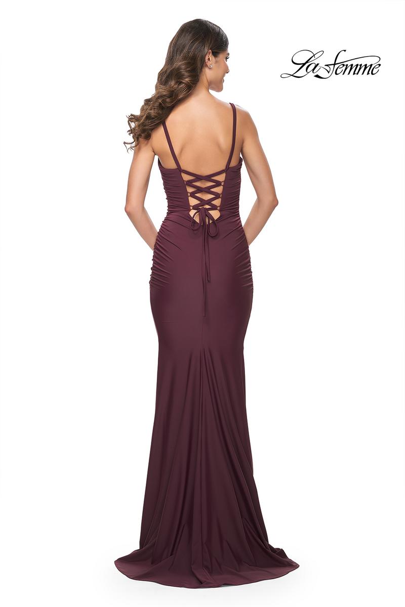 La Femme Dress 31919 - WINE