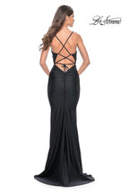 La Femme Dress 31920 - BLACK