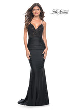 La Femme Dress 31920 - BLACK