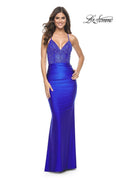 La Femme Dress 31920 - ROYAL BLUE