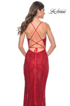 La Femme Dress 31929 - Red