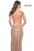 La Femme Dress 31929 - Rose Gold
