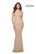 La Femme Dress 31932 - NUDE