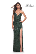 La Femme Dress 31933 - DARK EMERALD