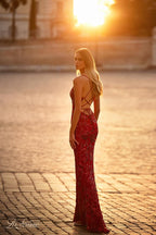 La Femme Dress 31933 - RED