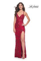 La Femme Dress 31933 - RED