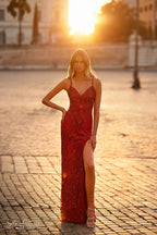 La Femme Dress 31933 - RED