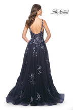 La Femme Dress 31936 - NAVY