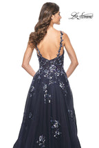 La Femme Dress 31936 - NAVY
