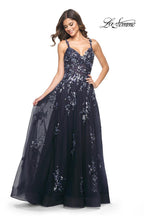 La Femme Dress 31936 - NAVY