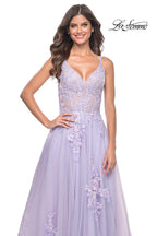 La Femme Dress 31939 - LAVENDER