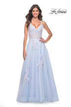 La Femme Dress 31939 - LIGHT BLUE