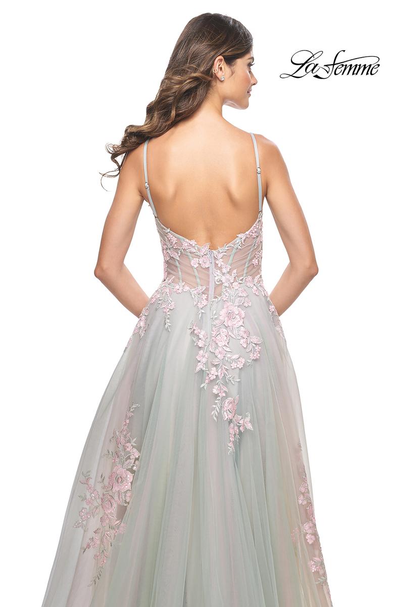 La Femme Dress 31939 - SAGE