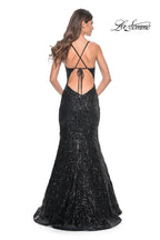 La Femme Dress 31943 - BLACK
