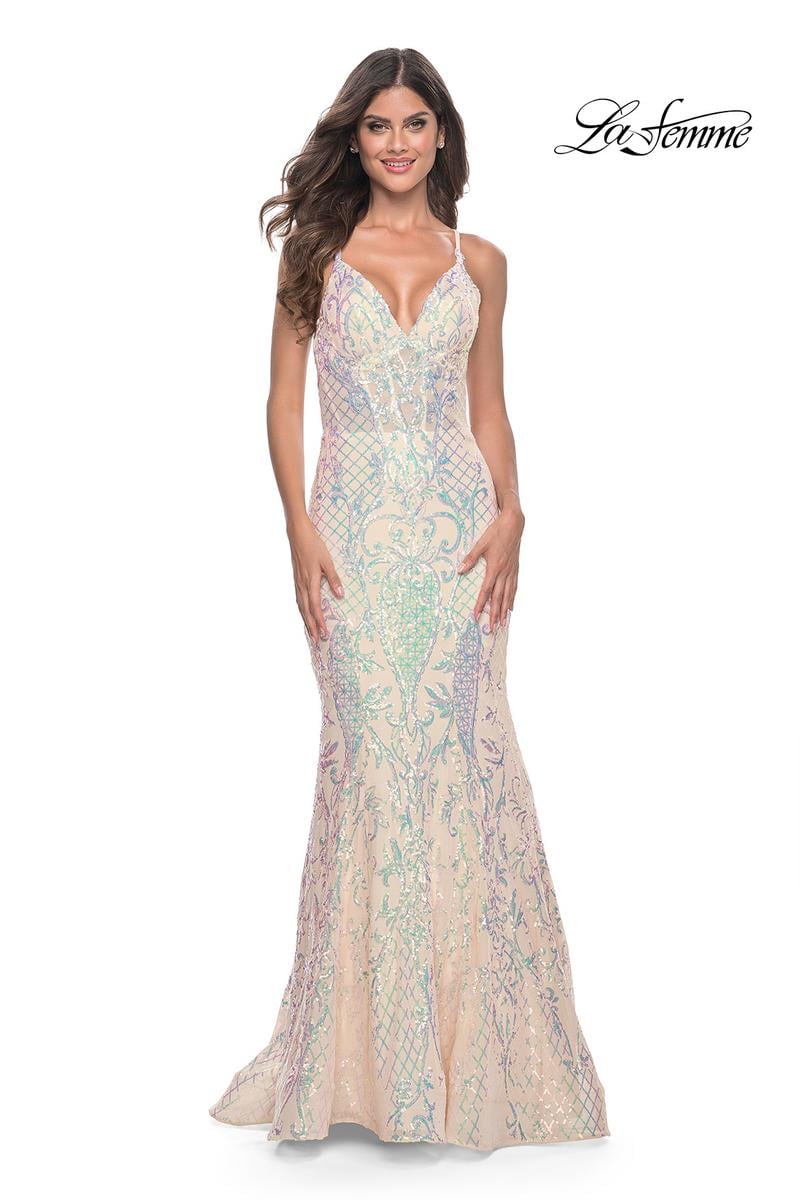 La Femme Dress 31943 - CHAMPAGNE