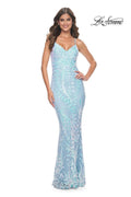 La Femme Dress 31944 - CLOUD BLUE