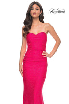 La Femme Dress 31945 - STRAWBERRY