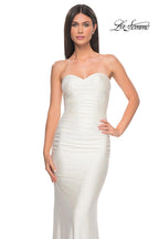 La Femme Dress 31945 - WHITE