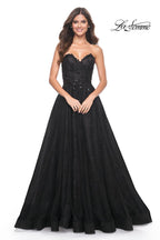 La Femme Dress 31954 - BLACK